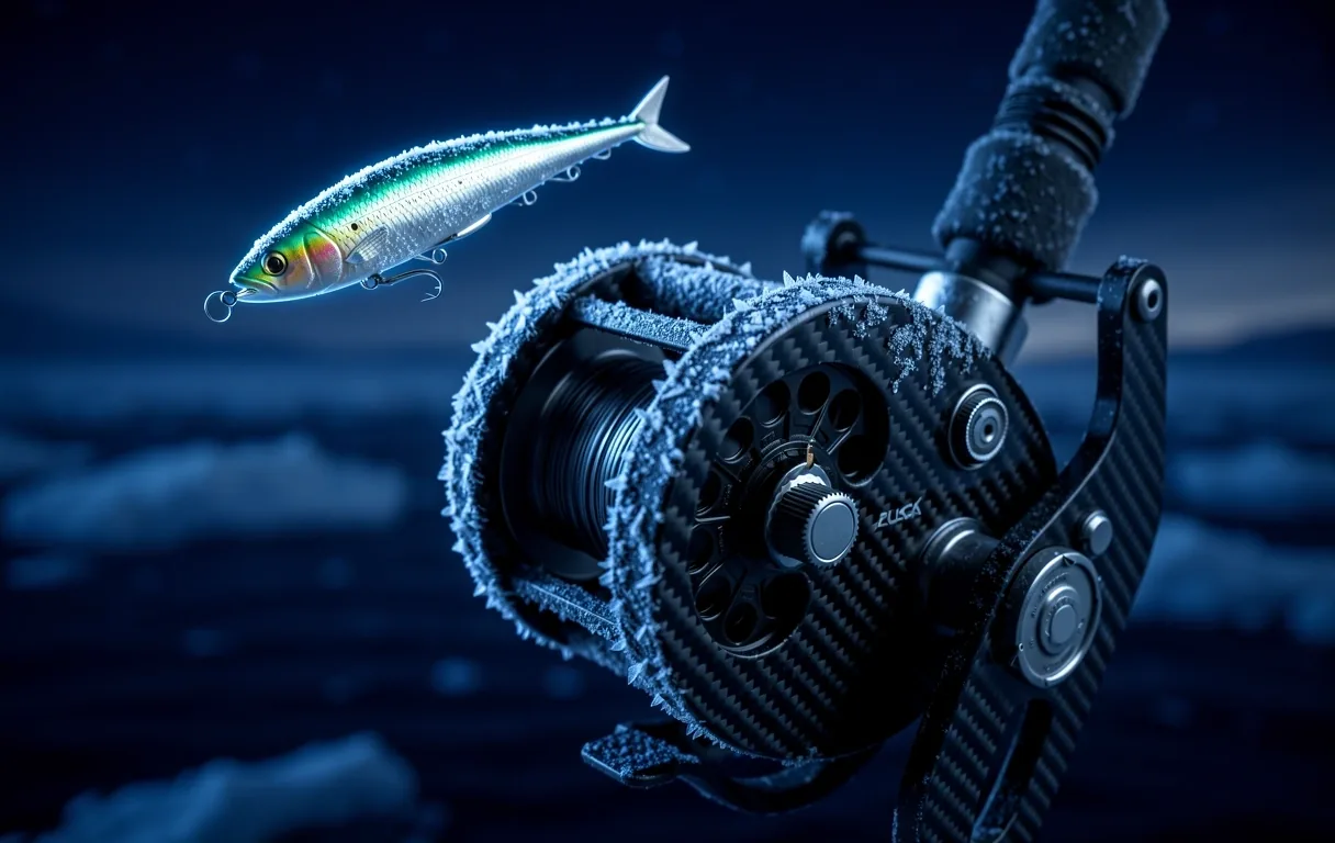 High-tech arctic fishing equipment